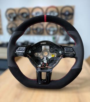 VW Golf 6 GTI R-line Lenkrad neu beziehen